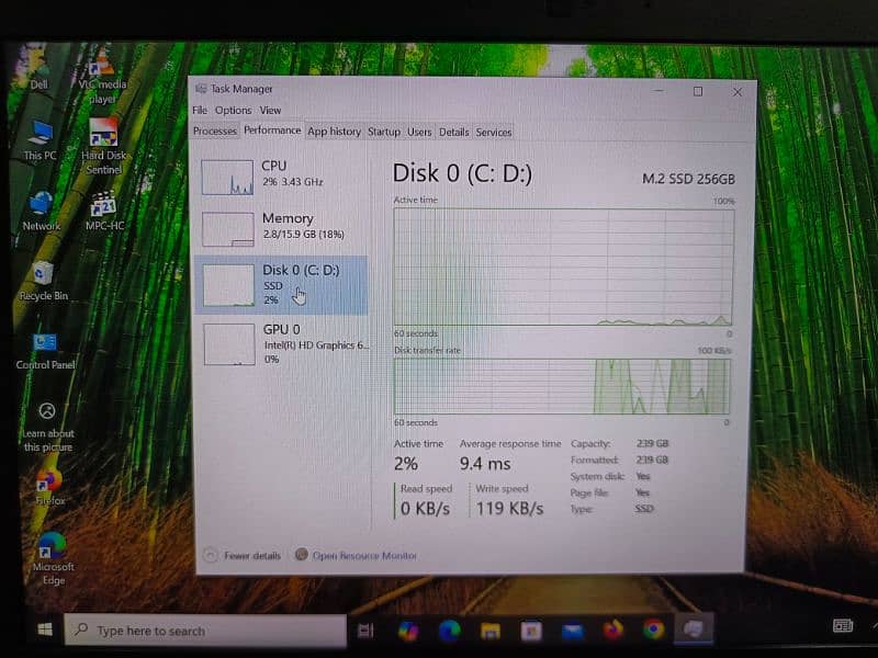 Dell Latitude i7 7th gen 8