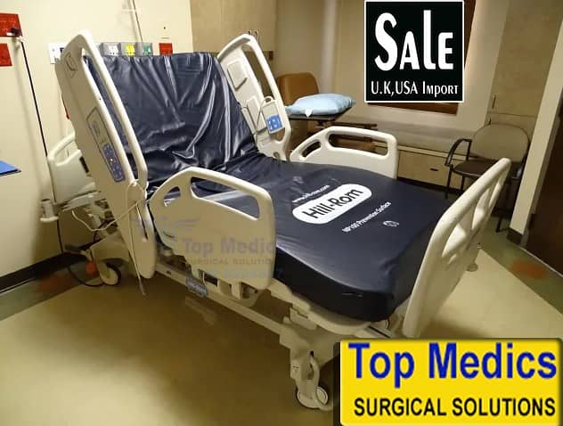 USA/UK IMPORTED Hospital Bed /Surgical Bed /Patient Bed /ICU Bed 12