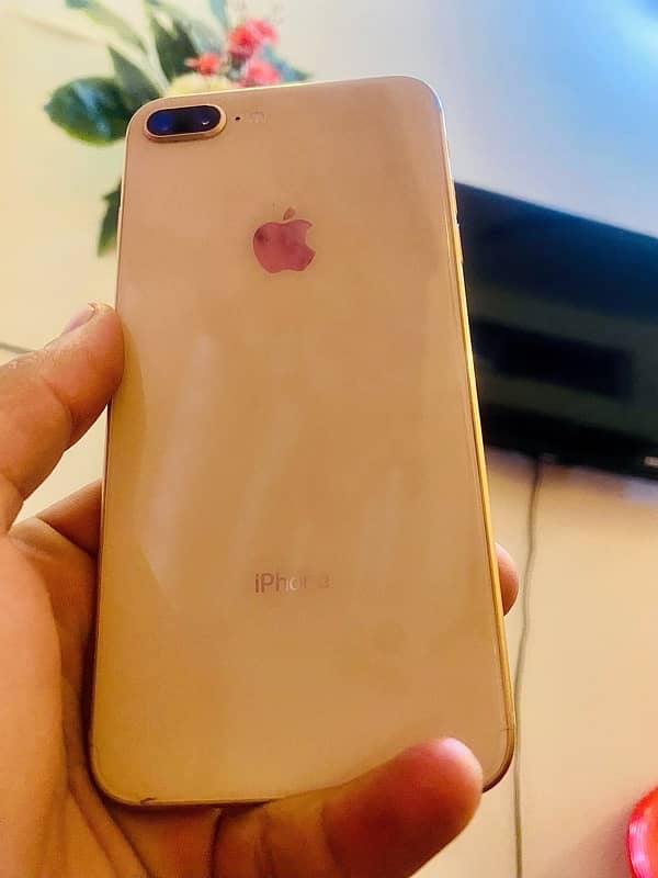 iPhone 8plus PTA Approved Golden colour 0