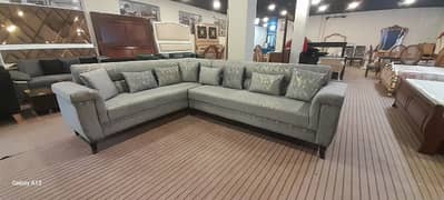 brand new sofa l shape good fabrics diamond form  10 year warranty