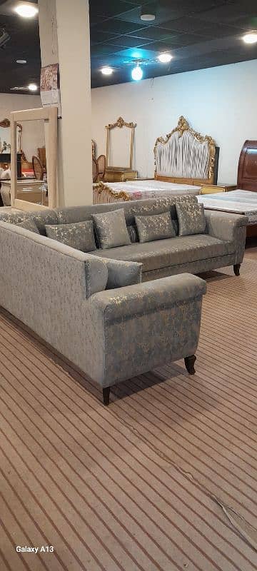 brand new sofa l shape good fabrics diamond form  10 year warranty 2