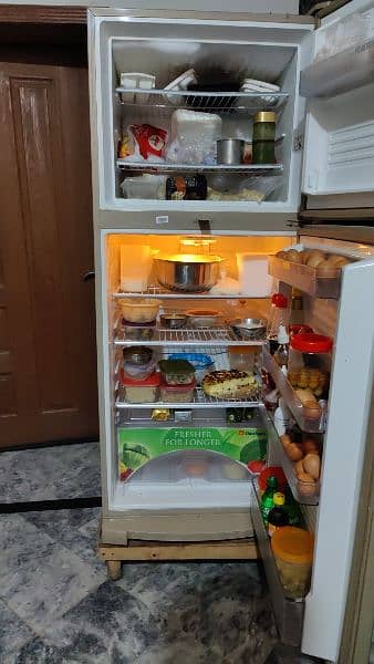 Haier full size like new fridge in lahore low use low rate 2