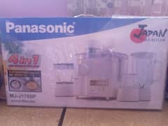 Panasonic juicer 4 in 1