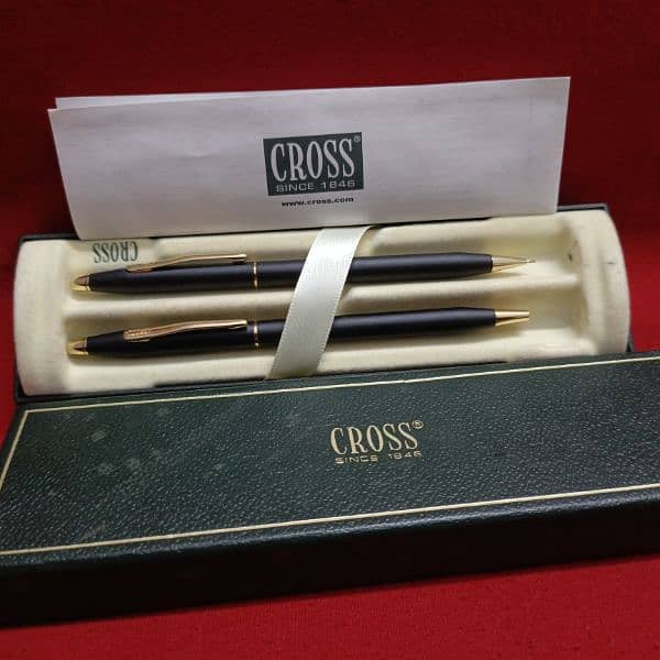 CRoss Ball pen and pencil set. USA 1