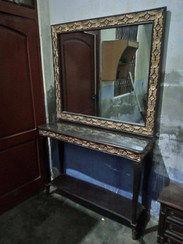 Victorian Console with Mirror 1