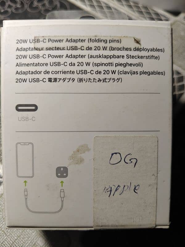 Iphone 20w original Adapter 7