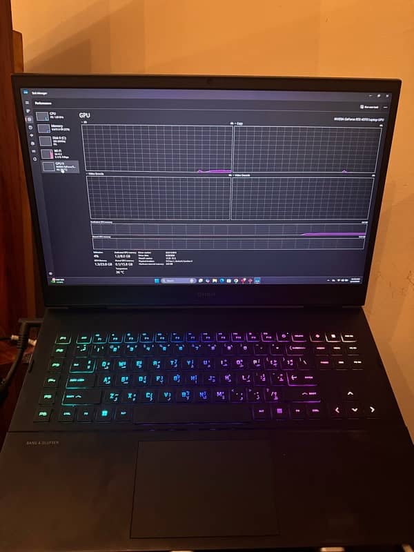 Hp omen 17 RTX 4070 i7 13 gen 32 gb ram 1