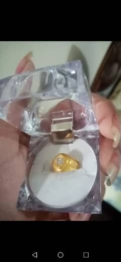 a baby gold ring