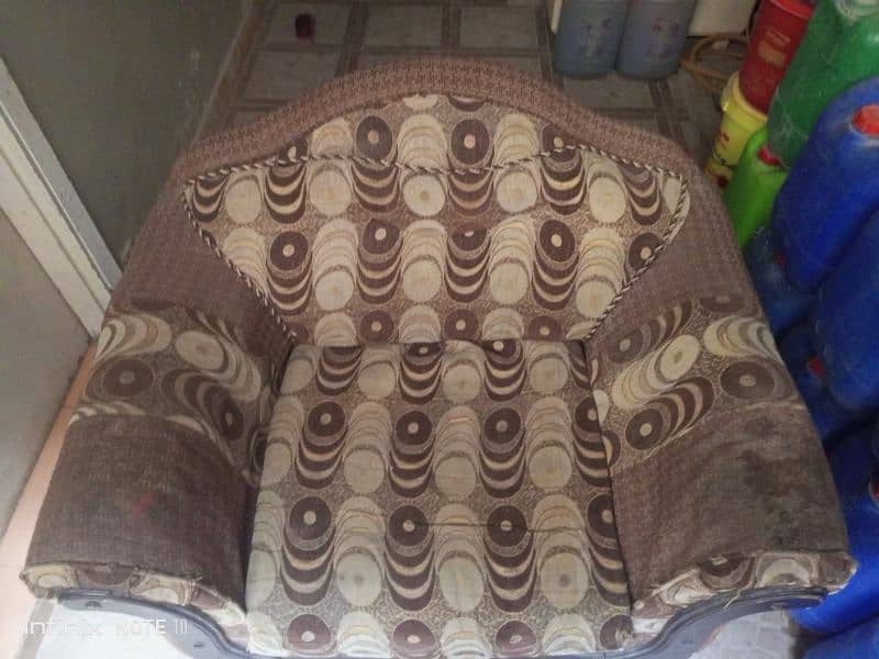 1 seater 2 piece sofa for sale 1