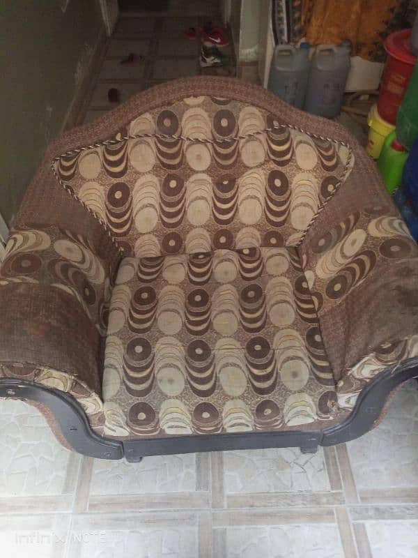 1 seater 2 piece sofa for sale 2