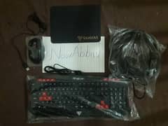 FixPricePoseidon M2 4in1 Combo. Rgb Mouse,Keyboard,Headphones