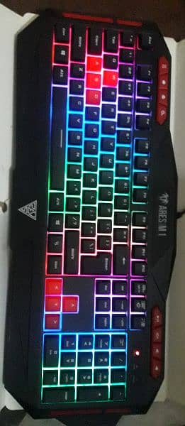 FixPricePoseidon M2 4in1 Combo. Rgb Mouse,Keyboard,Headphones 1