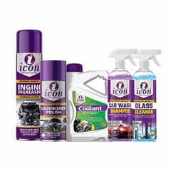 Icon car cleaning kit