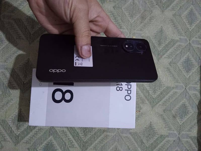 oppo A18 4+4 GB RAM 128 GB storage 4