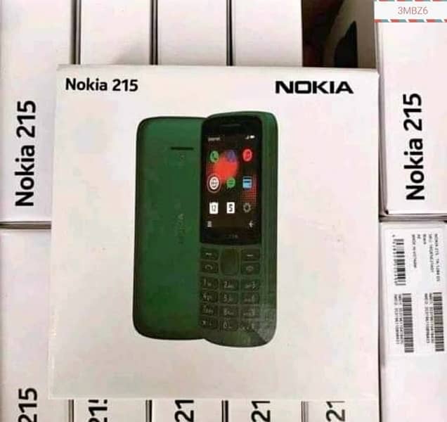 Nokia 215 pta approved Box pack 2