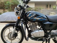 Suzuki GS 150 2021 model only WhatsApp 03277764404