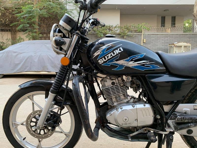 Suzuki GS 150 2021 model Karachi registered 0