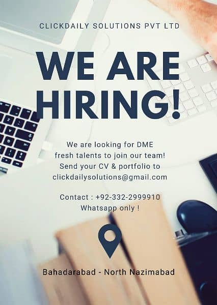 Hiring Agents for DME CAMPAIGN 1