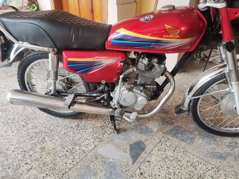 honda 125 2009 model 10 register red 0