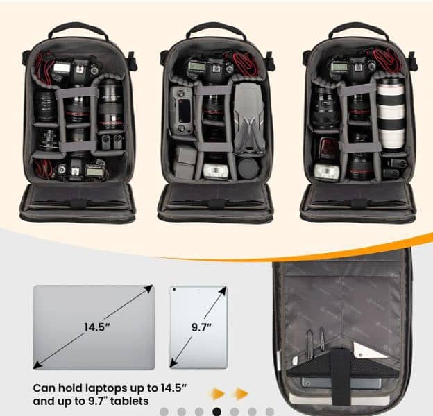 Tarion Professional Camera Backpack 1