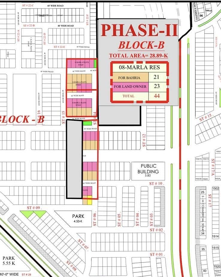 New Deal 8 Marla Limited Plots for sale in OLC B block in bahria orchard Lahore 0