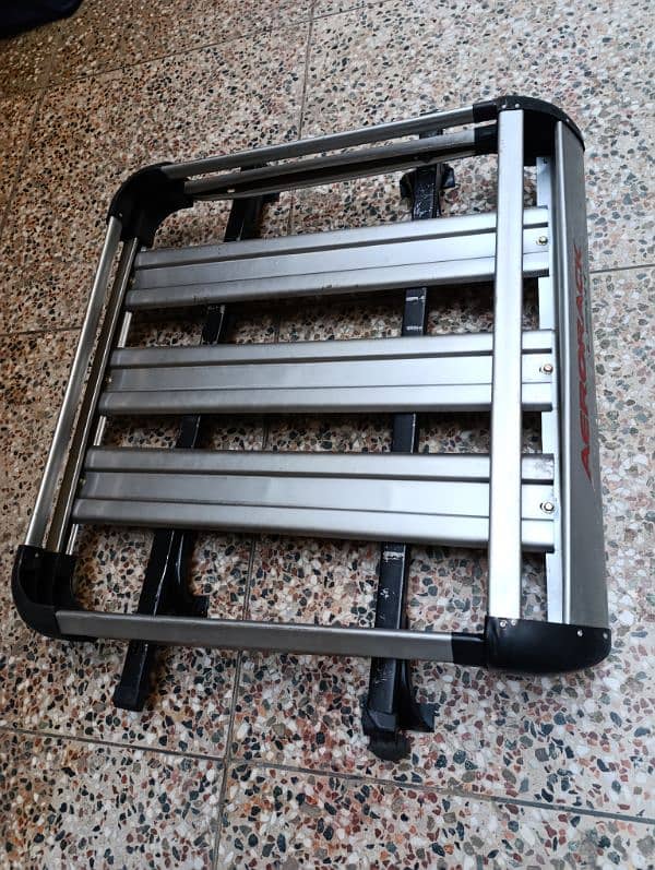 Aluminum Alloy Single-layer Car Roof Rack for all types of cars 0