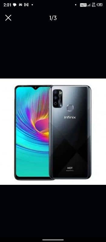 Infinix hot 9 play with broken pannel but working 0