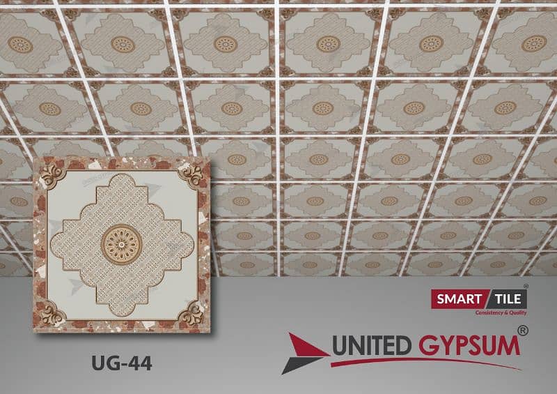 united gypsum 2x2 discoty ceiling 12