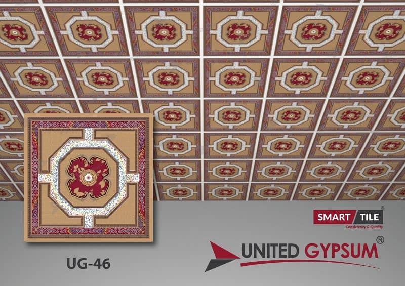 united gypsum 2x2 discoty ceiling 14