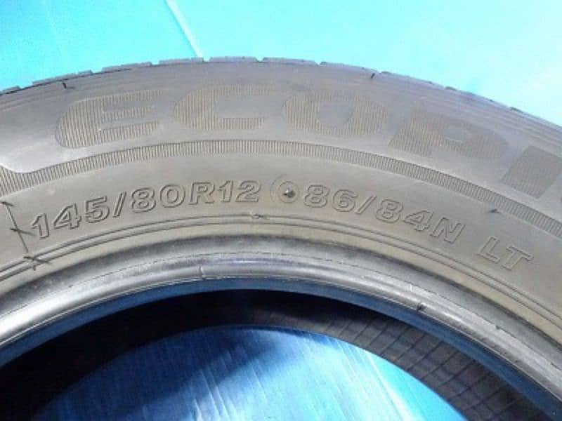 4Tyres ste 145/80/R/12 Bridgestone Ecopia 9/10 Condition 5