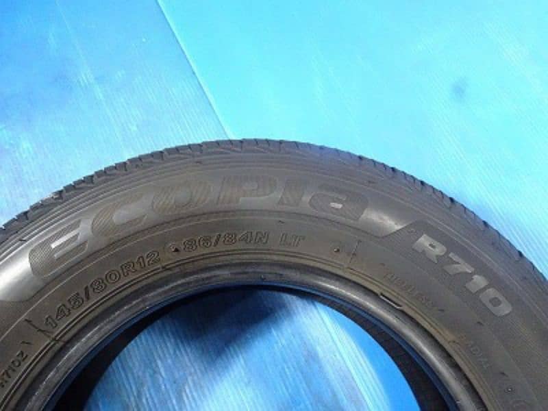 4Tyres ste 145/80/R/12 Bridgestone Ecopia 9/10 Condition 6