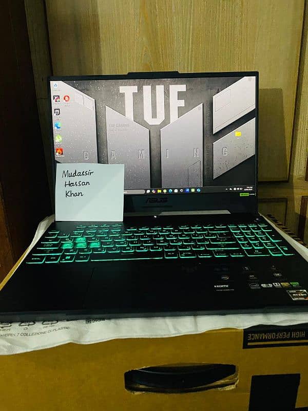 Asus TUF A15 Rtx 4060 8gb 140tdp 512gb 16gb ram gaming laptop 0