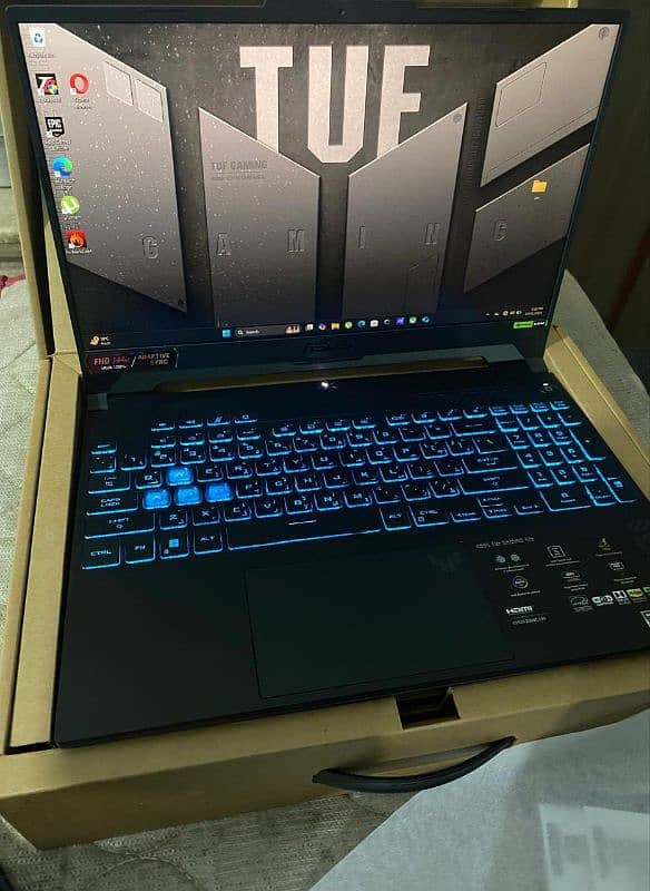 Asus TUF A15 Rtx 4060 8gb 140tdp 512gb 16gb ram gaming laptop 6