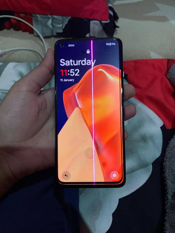 oneplus 9r Good condition | Seesha piece 10 by 10 | Just one line 1