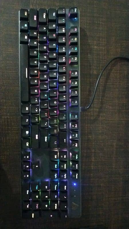 Mechanical Keyboard Aukey km G12 RGB Brand new with box & accessories 3