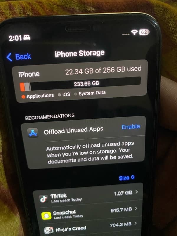 iPhone 11pro 256 gb non pta 8