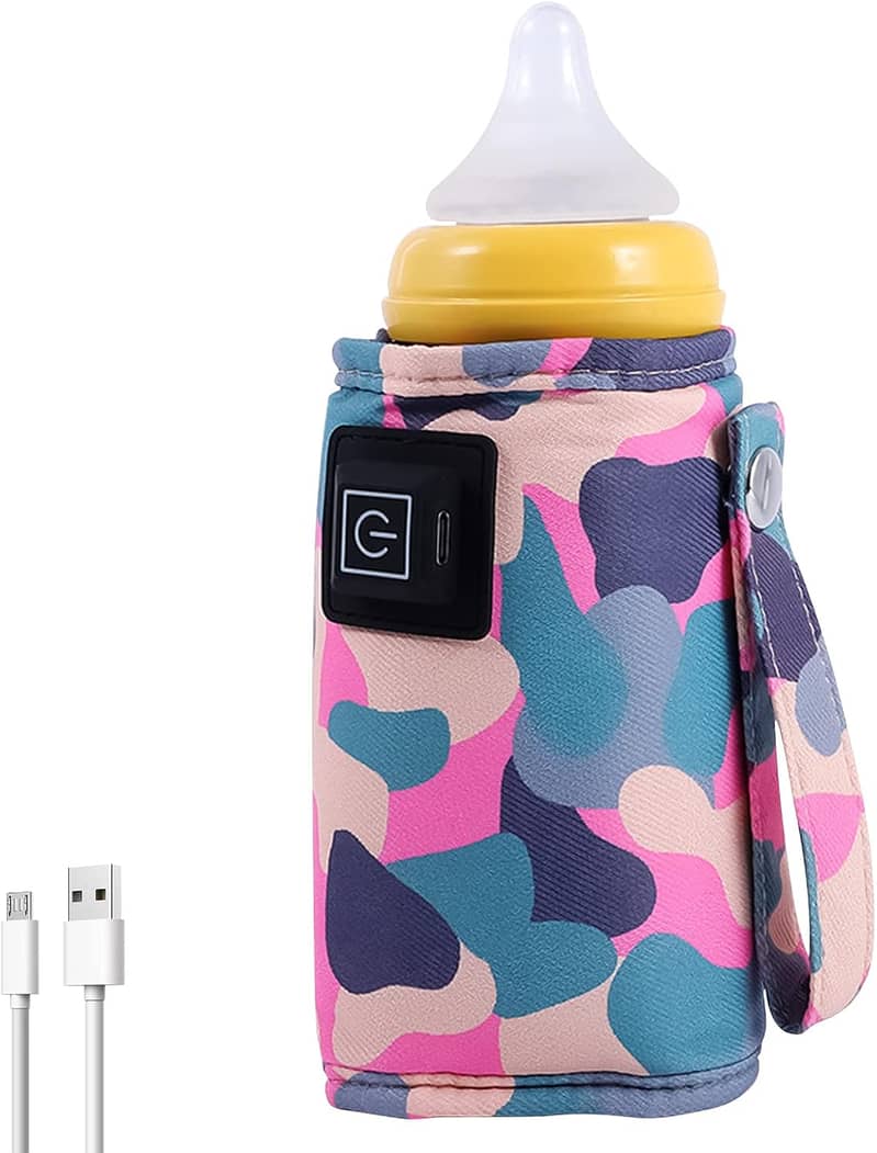 USB Milk Water Warmer Insulated Bag,Baby Nursing Bottle 19