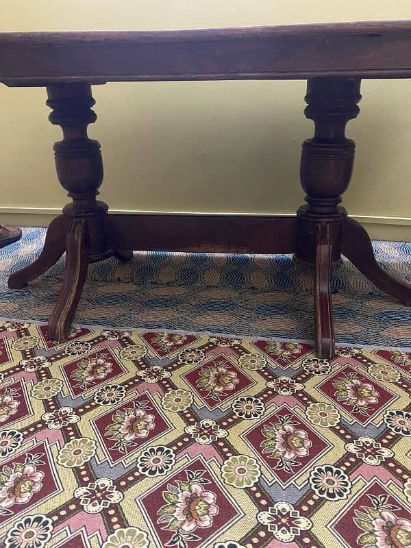 6 seater dining table for sale - Only Table 4