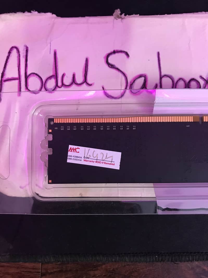 Slighty Used 8GB DDR4 3200 Mhz RAM 1