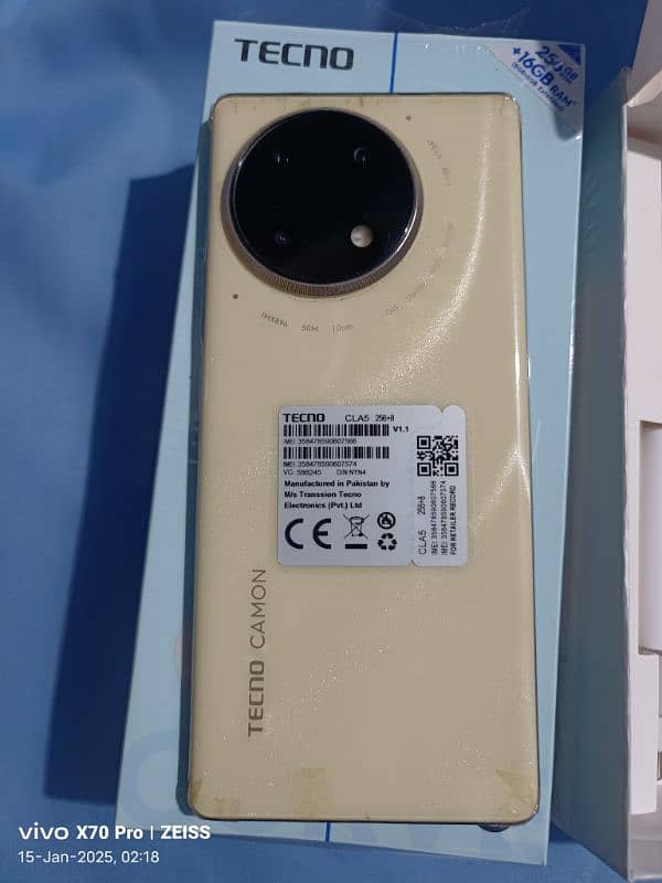 Tecno Camon 30s Brand New / Tecno Camon 30S 5