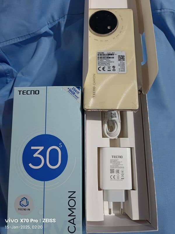 Tecno Camon 30s Brand New / Tecno Camon 30S 8