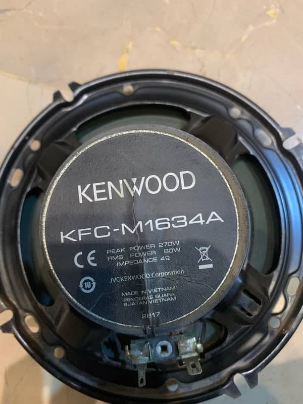 kenwood orignal door speakers 6.5 inchs 2