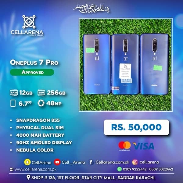 Cellarena Oneplus 7 Pro DUAL SIM Approved 0