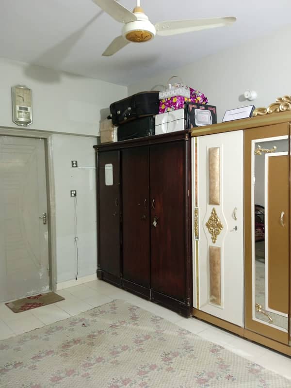 4 ROOM FLAT FOR SALE ALGHAFOOR ATRIUM TOWER SECTOR 11A NORTH KARACHI 2