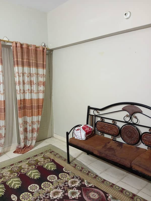 4 ROOM FLAT FOR SALE ALGHAFOOR ATRIUM TOWER SECTOR 11A NORTH KARACHI 3