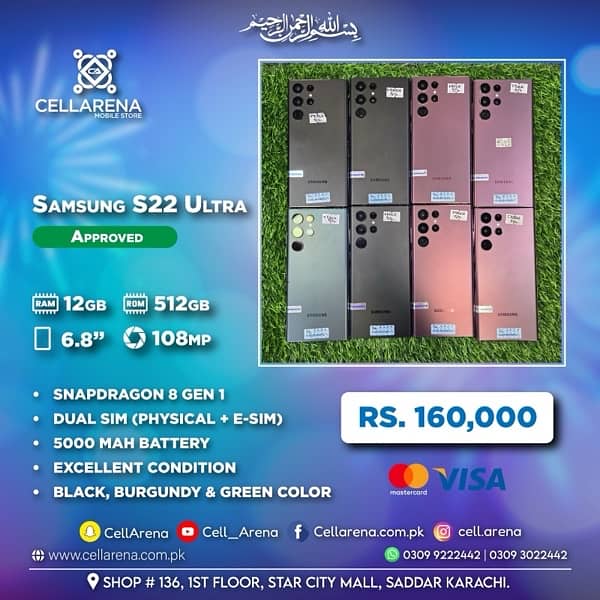 Samsung S24 S23 ULTRA S22 ULTRA NOTE 20 ULTRA S22 Plus S22 7