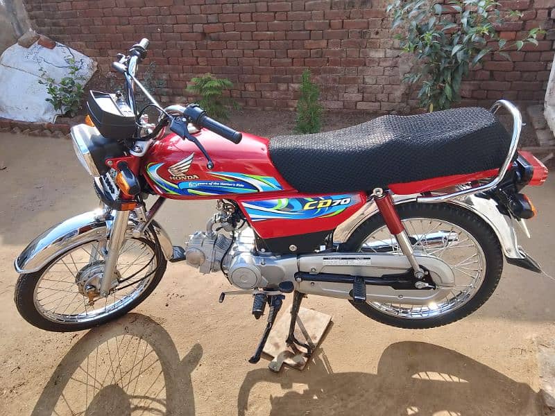 Honda CD 70 New Bike 2024 Model New like condition 0