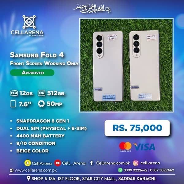 Cellarena Samsung Z Fold 4 Approved 0