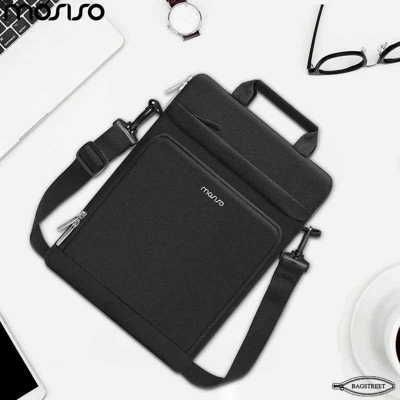 MOSISO Vertical Laptop Shoulder Bag For 13.3" - 14" Inch Laptop 5