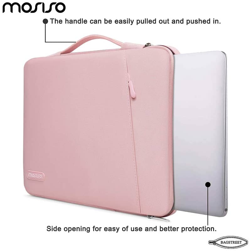 MOSISO Laptop Sleeve 13.3" - 14" Inch Compatible with MacBook & Laptop 10